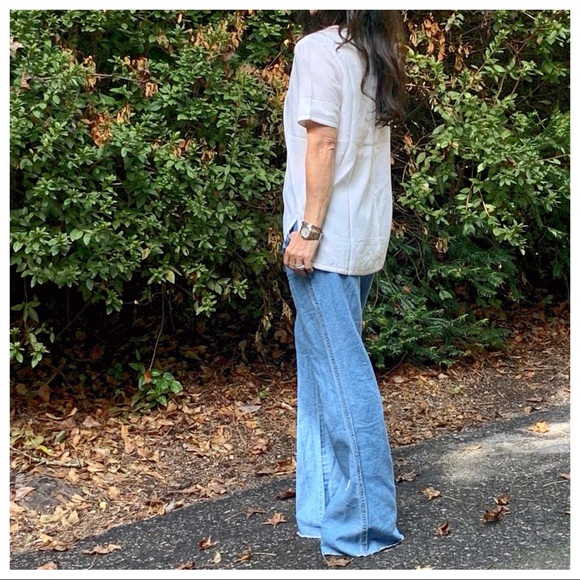 ✨PARIS ✨White tunic top button detail - Picture 6 of 8